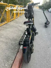  2 بسكليت كهربا مستعمل بحاله نضيفه