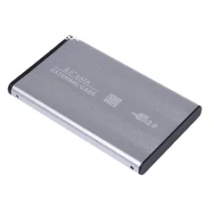  5 External Hard Drive Case2.5" Aluminum حافظة هارد ديسك خارجية بسرعة 2.5