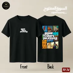  2 تيشيرتات مطبوعة حسب الطلب، اطبع تيشيرتك حسب طلبك
