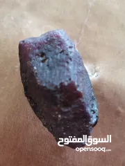  22 ياقوت روبي طبيعي خام أفريقيا Roby gemstone