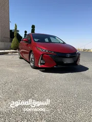  2 Toyota Prius prime plug-in Hybrid موديل 2017 بطارية ليثيوم فل كامل اعلى صنف