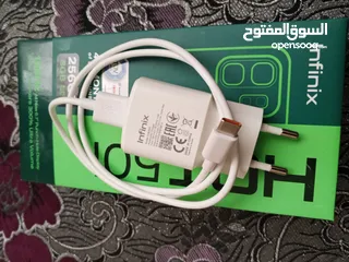 5 جهاز هاتف infinx HOT 50iمستعمل حاله جيده جدا  فقط كسر شعري في الشاشه