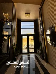  2 ثالث مع روف دوبلكس تشطيب فندقي مع تدفئة راكبة قرب دوار اقرأ