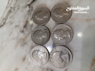  3 الملكة اليزابيث 1982 عملات نادرة جدا و تواريخ قديمة جدا
