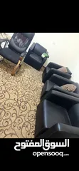  5 كنب جلد للبيع فوتيه استعمال خفيف