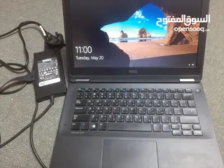  2 لاب توب ديل للبيع بسعر لقطة ذاكرة داخلية 256 جيجا ssd مع  8 رام ومعالج ايكور 5  مئة د  تواصل واتساب