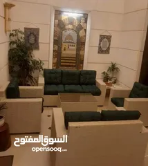  6 طقم راتان 5 مقاعد 125د + طاولة وسط .. شامل التوصيل داخل عمان  يتوفر اطقم راتان سباعي مراجيح ثلاثية 1