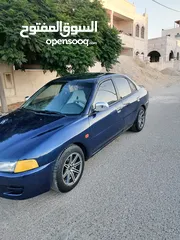  10 ميتسوبيشي لانسر موديل 1997 فل كامل ماعدا القير