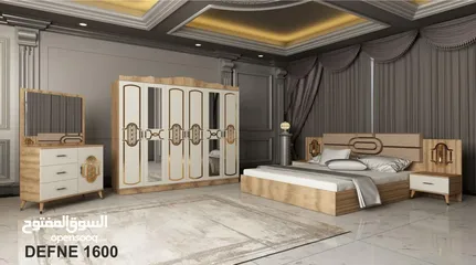  1 غرف نوم تركي 7 قطع شامل التركيب والدوشق مجاني