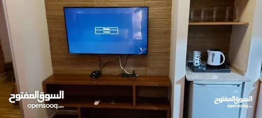  8 ستوديو مفروش بالكامل للايجار الشهري  Fully furnished studio for monthly rent