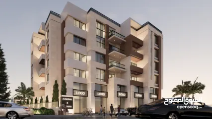  15 شقة 135متر للبيع بالقرب من شارع  القدس و الدفاع المدني مكونة من 3 غرف نوم, حمامين,صالون,مطبخ و بلكون