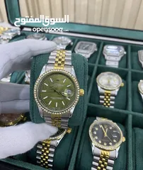  8 رولكس احدث موديلات مرفق بكج رولكس وكفاله سنه