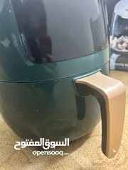  6 المقلاة الكهربائية Air fryer بحالة الوكاله 6لتر