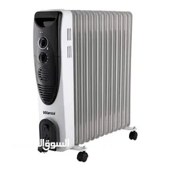  1 Oil Heater - Wansa 2400W 13 Fins - دفاية
