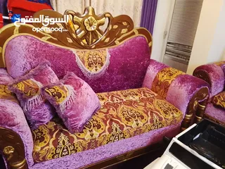  4 طقمين   كنب