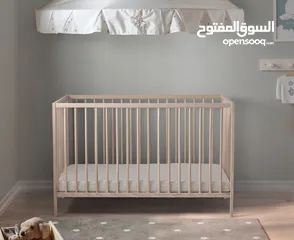  3 سرير أطفال  IKEA لحد 25 كغم  حجم 60*120