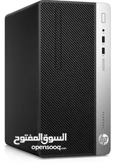  1 جهاز كمبيوتر  بحالة الجديد مواصفات عالية HP Prodesk 400 G6 TWR