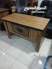  7 مكتب 120  و140 و160 سم مع درجين معلقات باسعار خياليه