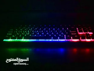  10 RGB GAMING KEYBOARD RAIDER MK1000