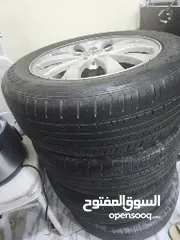  3 Rims and tyres for sale size 16