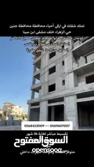  13 شقة للبيع من الطابق الاول للخامس مكرر  الطابق السادس نظام دوبلكس