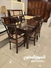  4 طاولة سفره 6كراسي modern