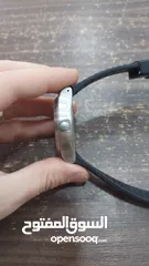  30 ساعه سواتش اصدار مميز باك شفاف كستك مطاط الساعه مستعمله بحاله جيده تعمل بحاله ممتازه