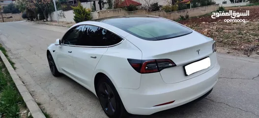  3 تسلا 3 2020 standard plus فحص 92% كلين من دون حوادث نهائي