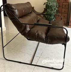  1 كرسي جلد stylish chair