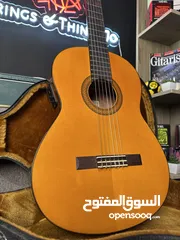  5 Yamaha CGX102 Plugged Classical Guitar with hardcase – 350 JDs