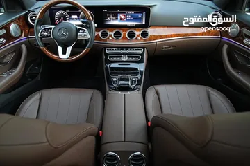  3 Mercedes E350 Mild Hybrid 2019  وارد غرغور  Kit AMG  حالة ممتازة وصيانة وكالة.