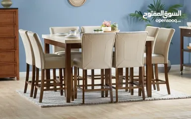  1 Dining Set 8 chairs