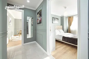  6 غرفتين نوم وصاله للايجار اليومي والاسبوعي والشهري في اسطنبول شيشلي