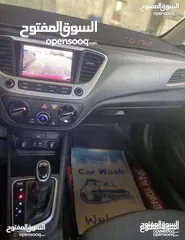  5 هونداي اكسنت 2019 مالك ثاني حره فحص 2 جيدات وضربة راسيه، السيارة نخب النخب (مقنوة)