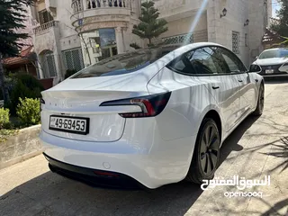  7 Model 3 2024 standard plus   قمة التميز الوحيده بالاردنHighland
