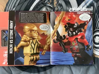  6 كتاب ليقو ننجاقو Lego ninja go