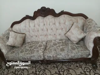 3 طقم كنب استعمال بسيط جدا