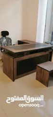  8 ‏مكتب مدير متميز   مكتب + الجانبية مع طاولة أمامية مقياس 180