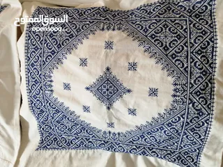  6 تغطية السرير (الطرز الفاسي) مغربية أصيلة