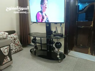  1 طاولة شاشة زجاج ثقيل جدا