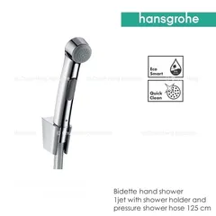  4 شطافه Hansgrohe اصلي جديدة - تحتاج ص ضغت ماء قوي - عدد 6
