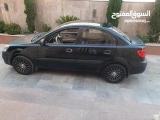  5 كيا ريو موديل 2008   فحص 4جيد اقتصادي بنزين