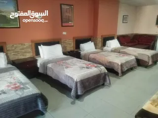  11 غرف فندقية مفروشة للايجار وسط البلد عمان