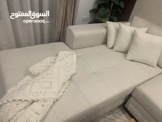  8 طقم كنب حرف L استعمال مناسبات فقط