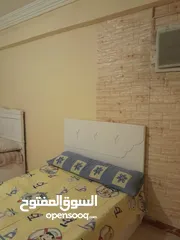  7 شقة مفروشة في زهراء المعادي المعراج السفلي موقع راقي و قريب للخدمات