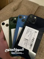  1 iPhone 13 (128 gb - 256 gb) 86% - 94%  أيفون 13 بطاريات عالية بحالة الوكالة   New apple airpods 4