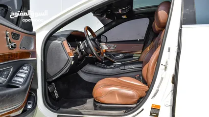  11 Mercedes S500 2015 GCC - Full option