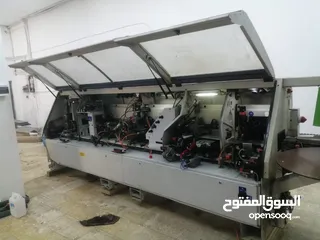  2 منشار قص خشب كمبيوتر و ماكينة تقشيط للبيع بحالة ممتازة يصلح لمنجرة كبيرة او مصنع