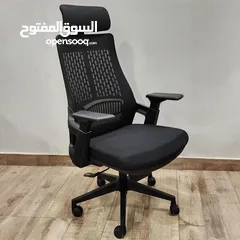  21 كرسي مكتب فلوريكون ألفا برو المريح للاستخدام المنزلي والعملي - كرسي دوار قابل للتعديل، عالي الظهر،