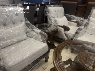  1 طقم كنب زان فاخر